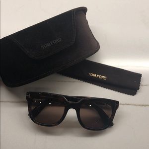 Tom Ford Campbell Sunglasses w/ case & cloth